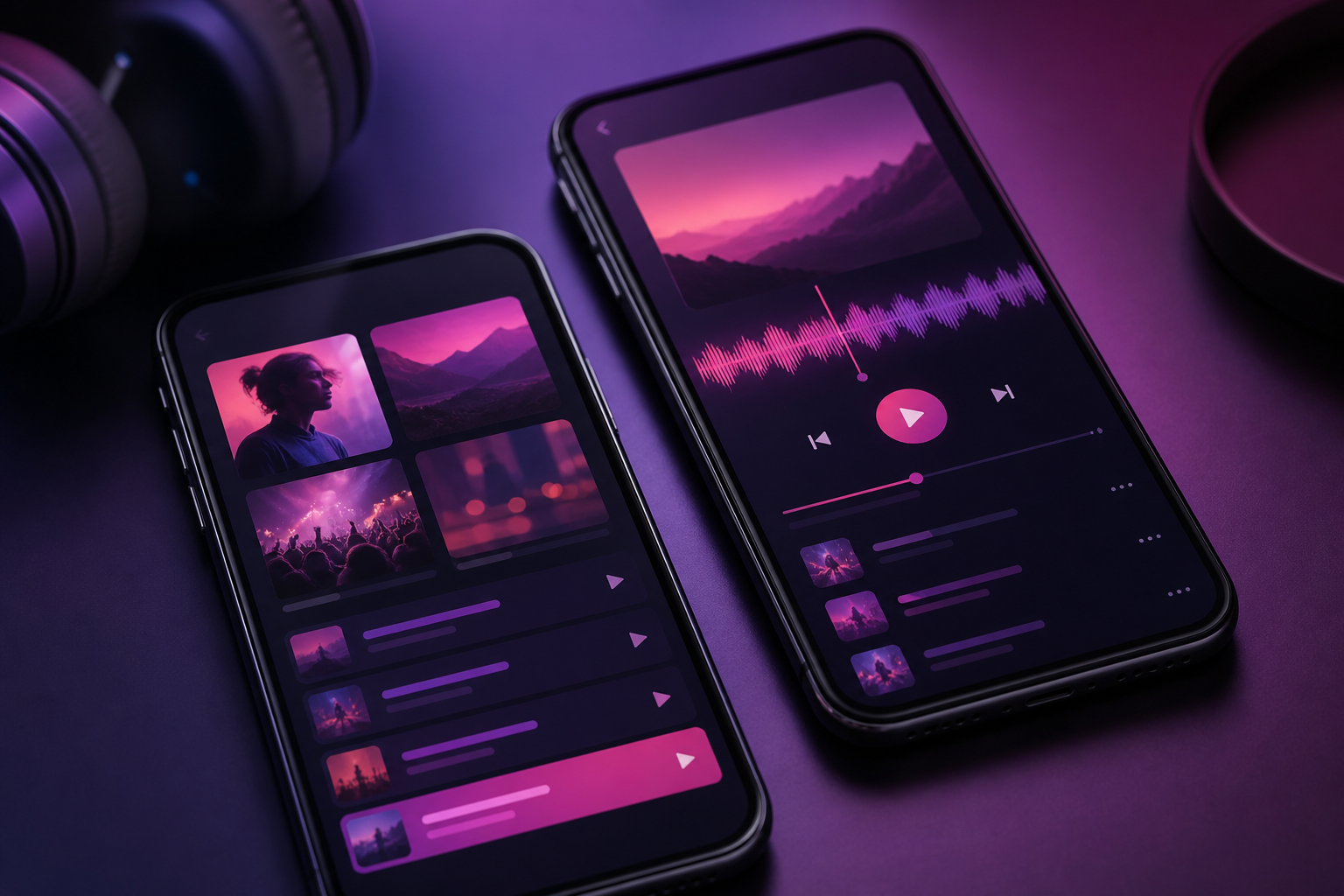 AI music recommendation app